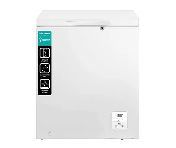 Congelador Hisense de 7" pies cúbicos