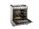 Estufa Frigidaire a gas de 30", capelo, acero