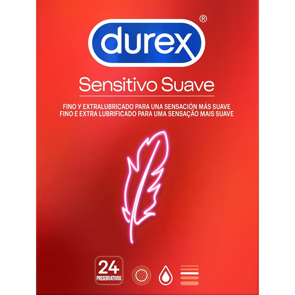 Preservativos Durex Sensitivo Suave 