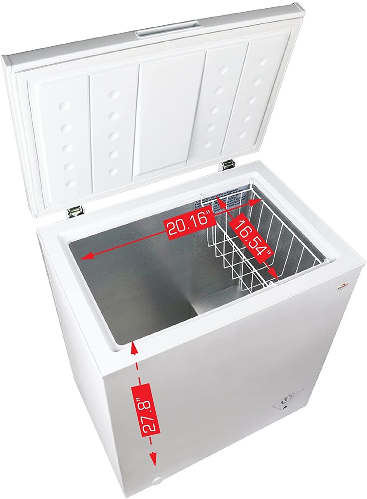 Congelador de 5 pies cúbicos MARCA KOOLATRON