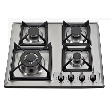 Estufa de 4 hornillas empotrable top de acero a gas MARCA PREMIERE BY ABM