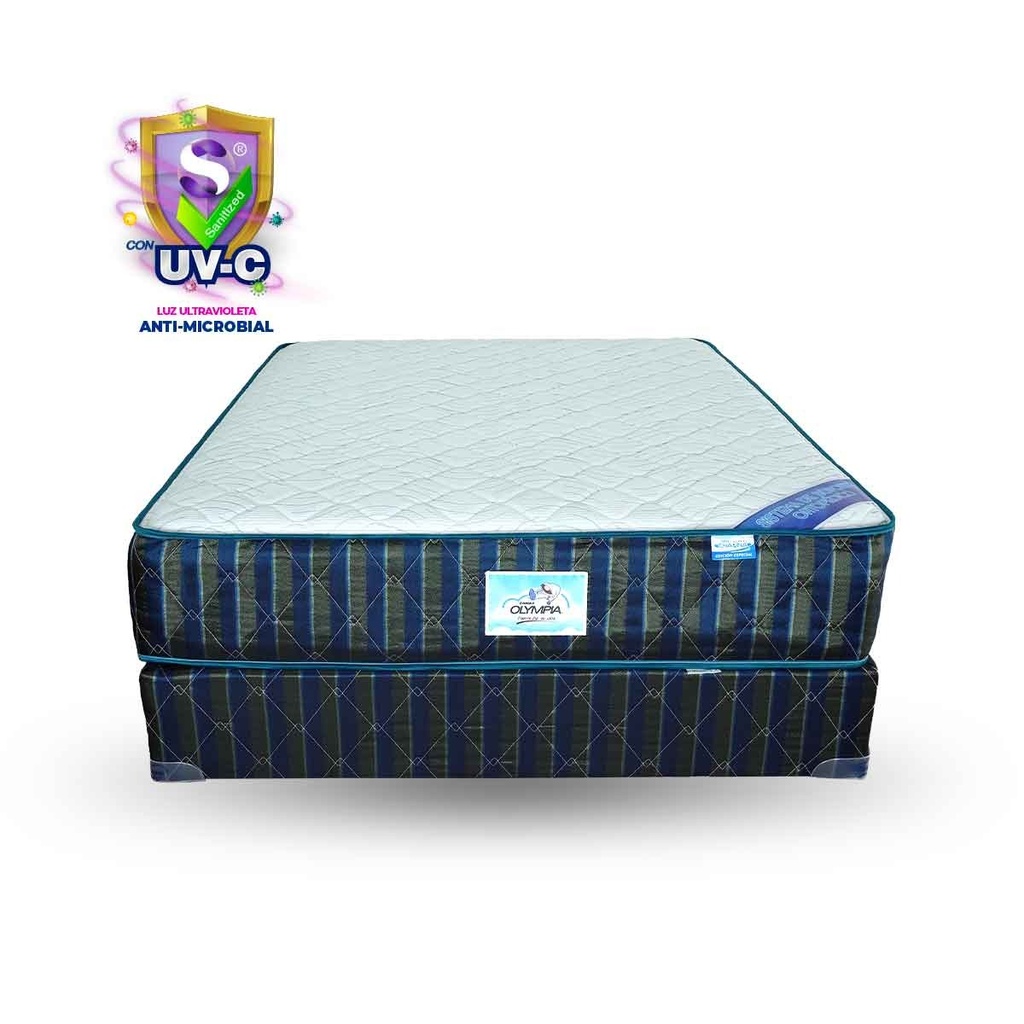 Cama Olympia Antiestrés Ortopédica Chapina
