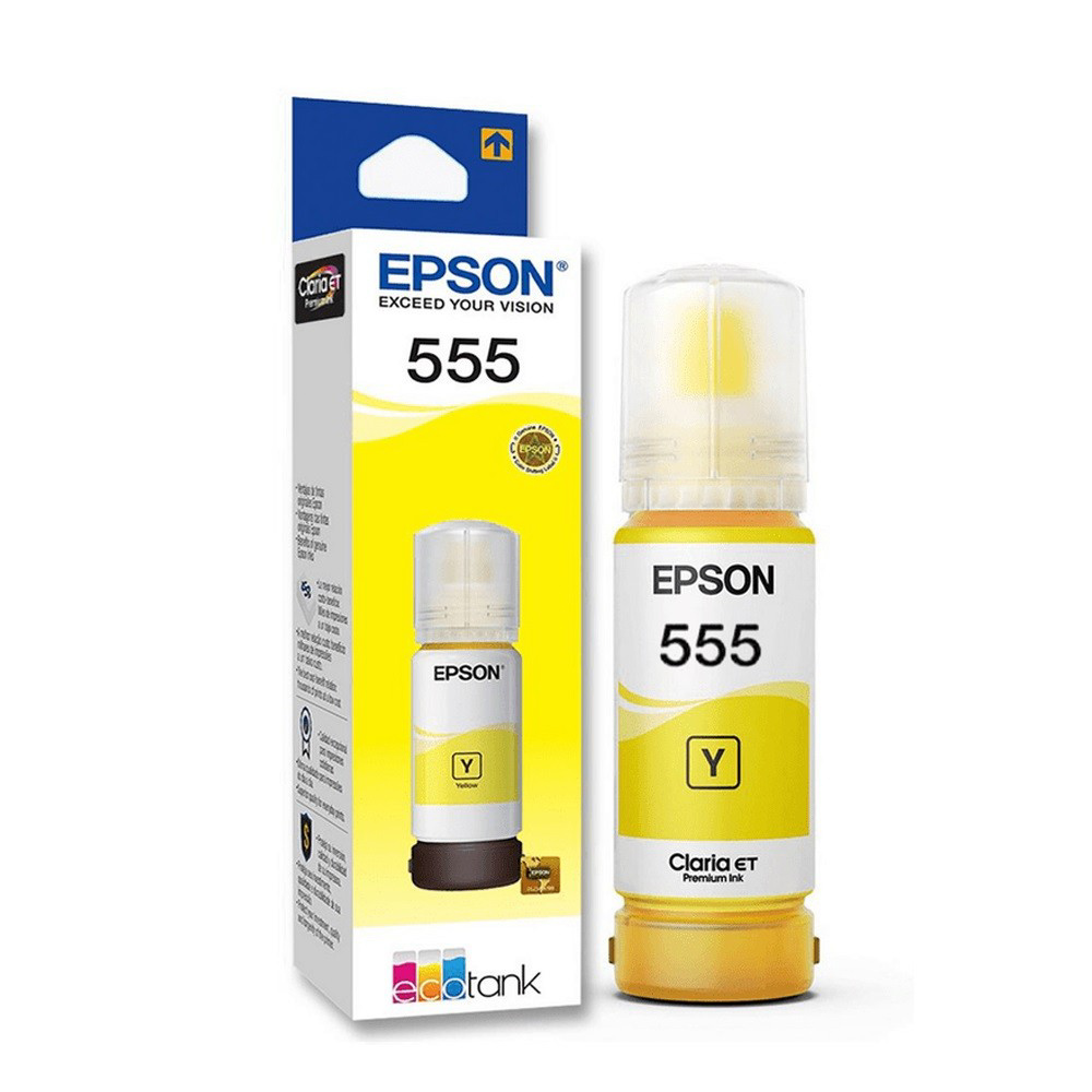 TINTA EPSON T555420-AL YELLOW PARA L8180 8160 DE 70ML