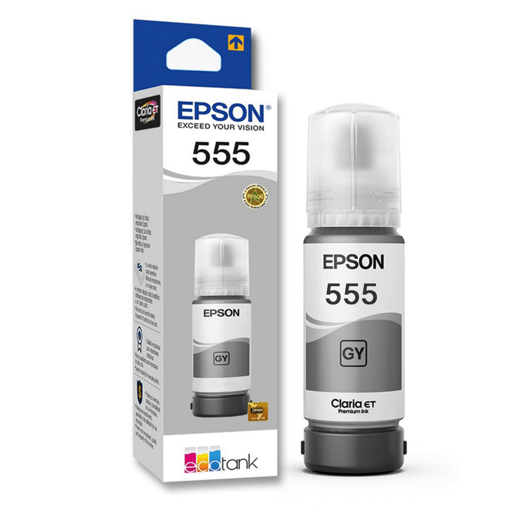 Tinta Epson Gris Light (T555) de 70ml L8180 L8160
