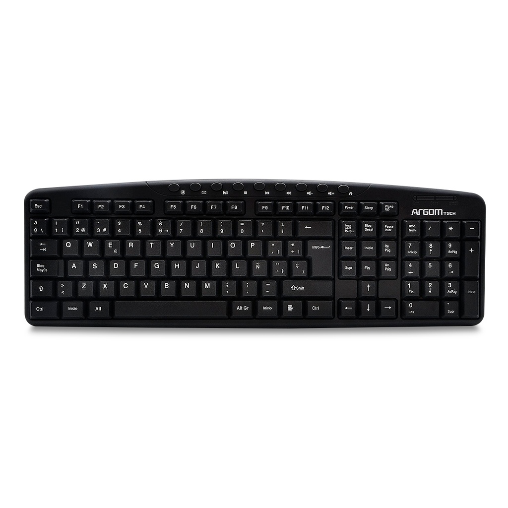 TECLADO MULTIMEDIA ARGOM