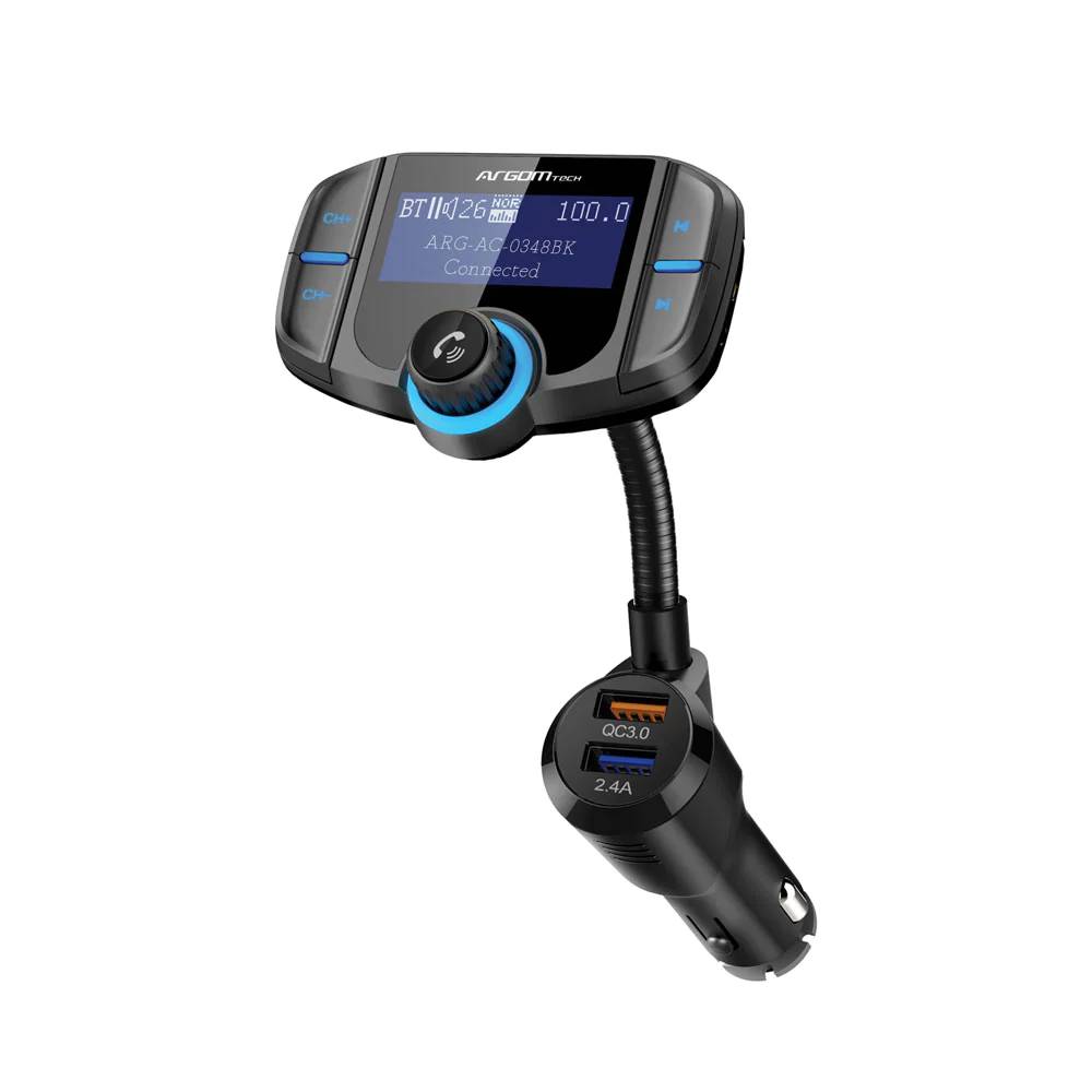 SOPORTE VEHICULAR PARA CELULAR ARGOM BT HANDS FREE SPECTRO T4