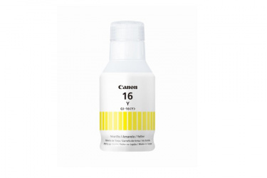 Tanque de Tinta Canon GI-16 Amarillo, 132ml
