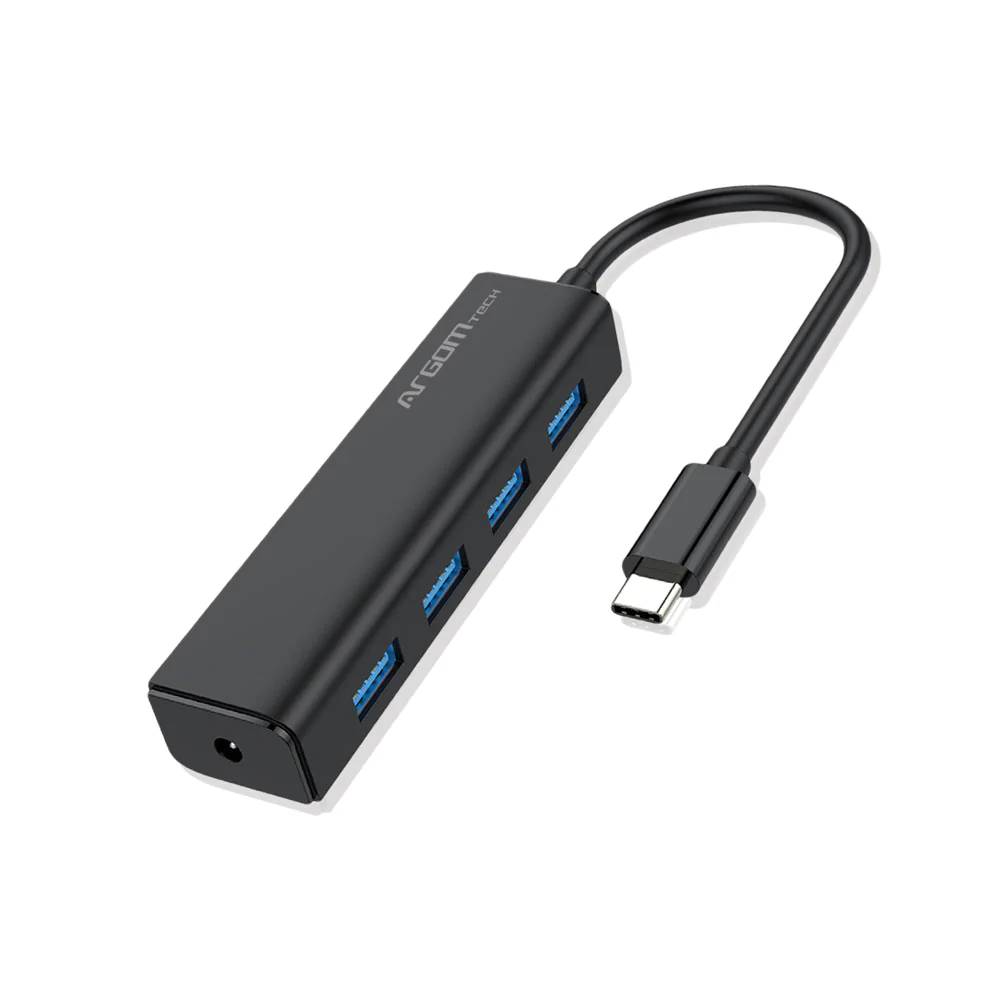 HUB USB ARGOM TYPE-C TO 4-PORTS USB 3.0