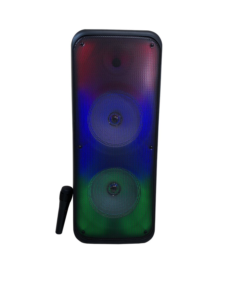 Equipo de sonido doble 8"