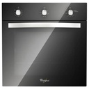 Horno Empotrable A Gas De 24 Pulgadas De Ancho, Acero Inoxidable Negro WHIRLPOOL