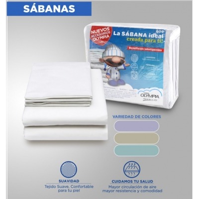 Sábanas de Cama Marca Dream Team
