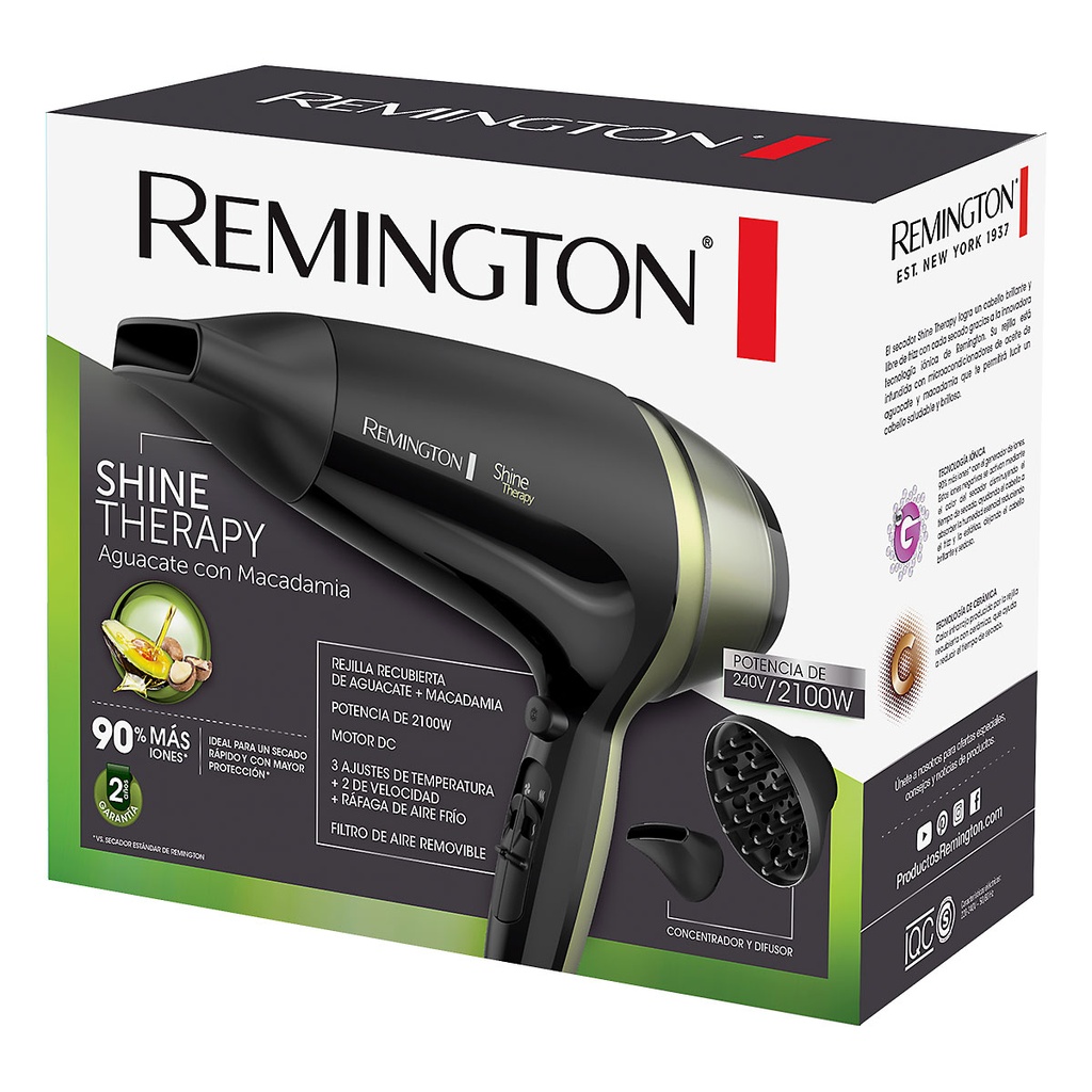 SECADOR REMINGTON SHINE THERAPY