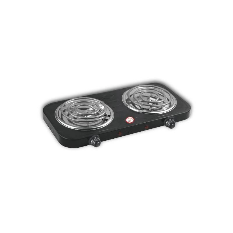 Estufa eléctrica de mesa de 2 hornillas MARCA BENE CASA