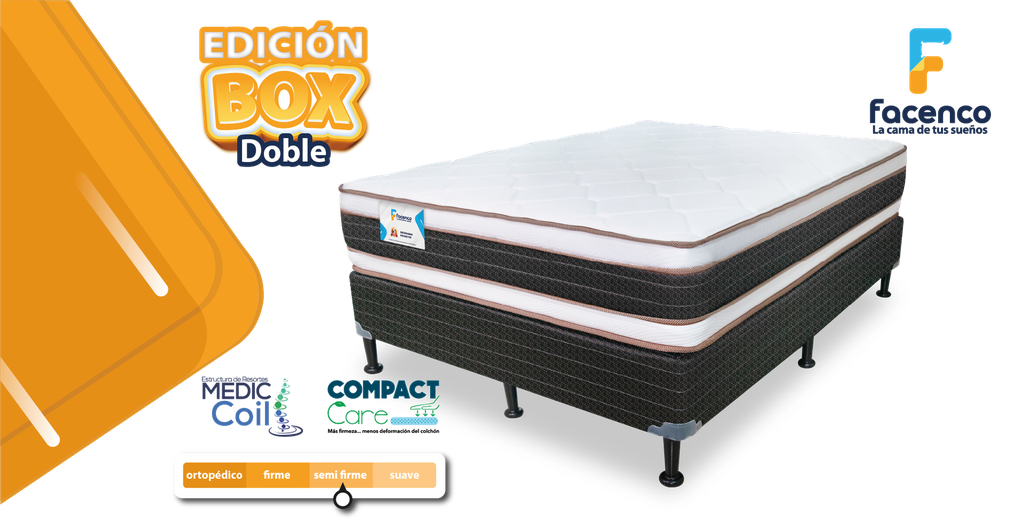 Cama Edición Box Doble Facenco