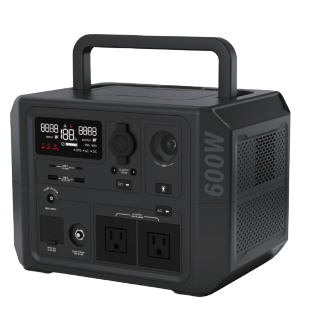 Estación de Carga Solar de 600W