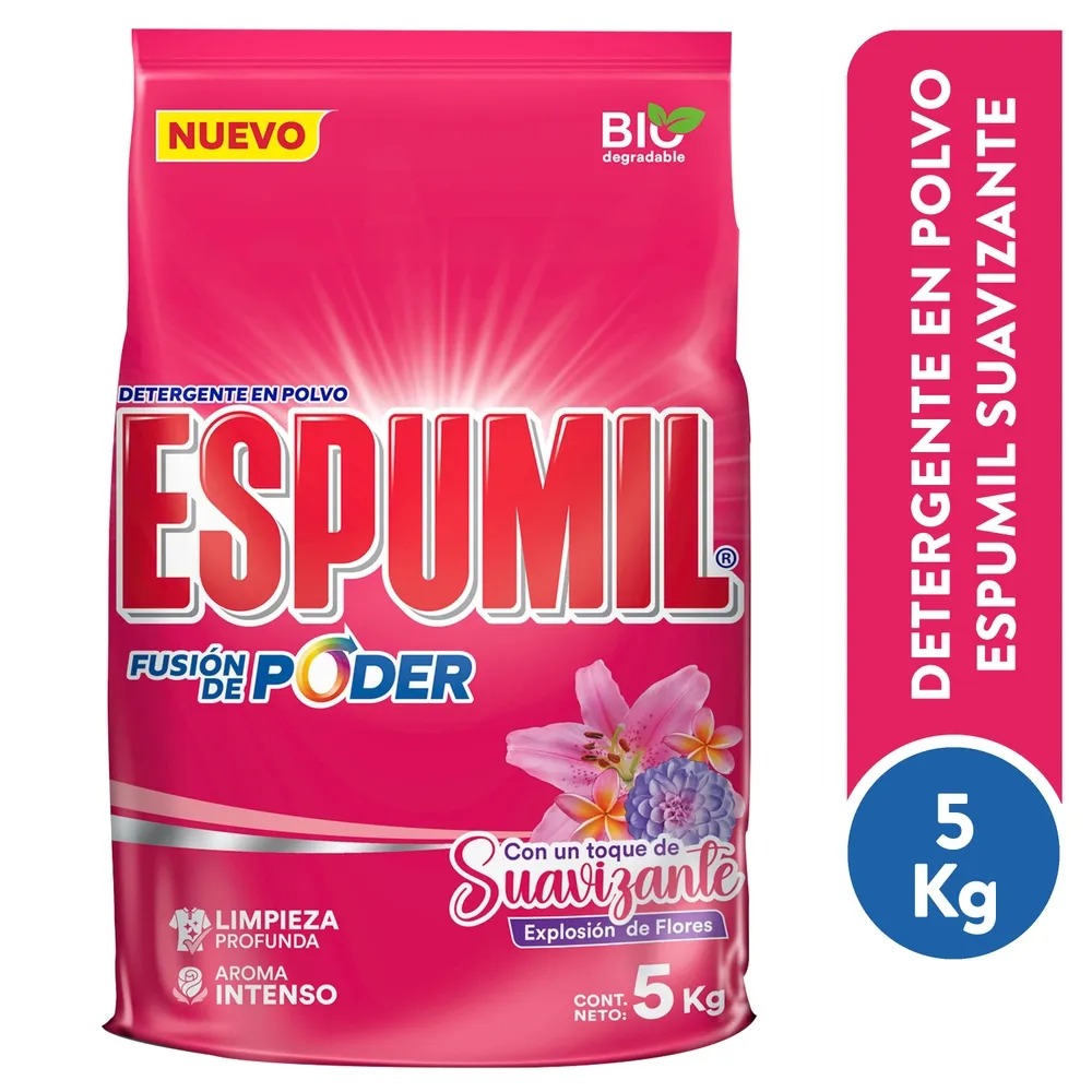 Detergente Espumil Floral Multi Poder 