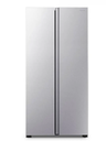 Refrigeradora side by side de 16', Inverter, color gris. Hisense