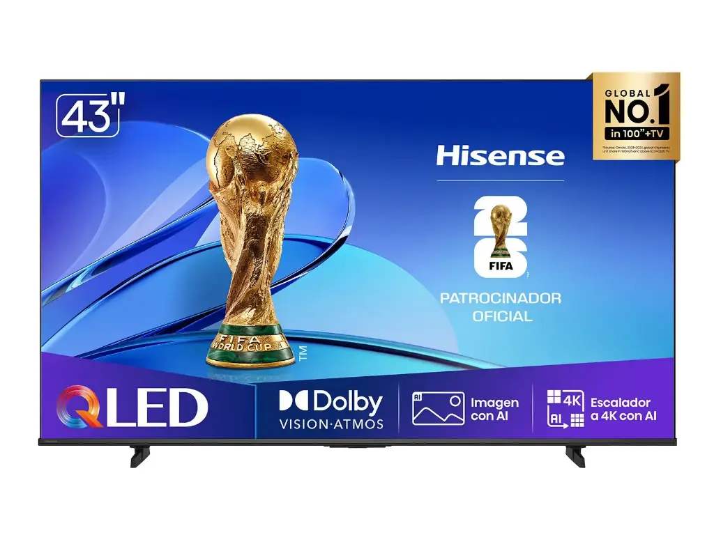 Hisense 43" QLED TV FULL HD 
