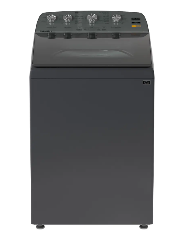 Lavadora Whirlpool 57 libras 2 en 1 negra 