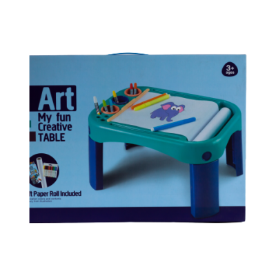 Mesa Creativa Para Dibujar Y Colorear Para Niños