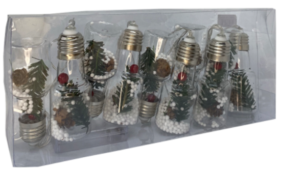 Luces de Navidad Decorativas de Batería