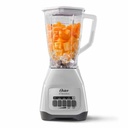 Licuadora Marca Oster de Pulso Alto y Bajo 2 velocidades Blanca