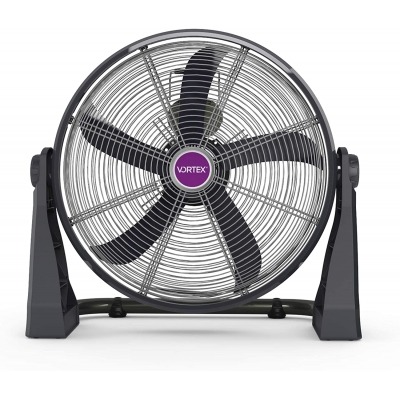 Ventilador Industrial de 20" 2 en 1 Marca Navia Color Gris