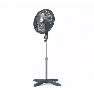 Ventilador de Pedestal de 18" Marca Navia Color Gris