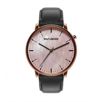 Reloj para Mujer White Pearl Acadia Leather de 36 mm