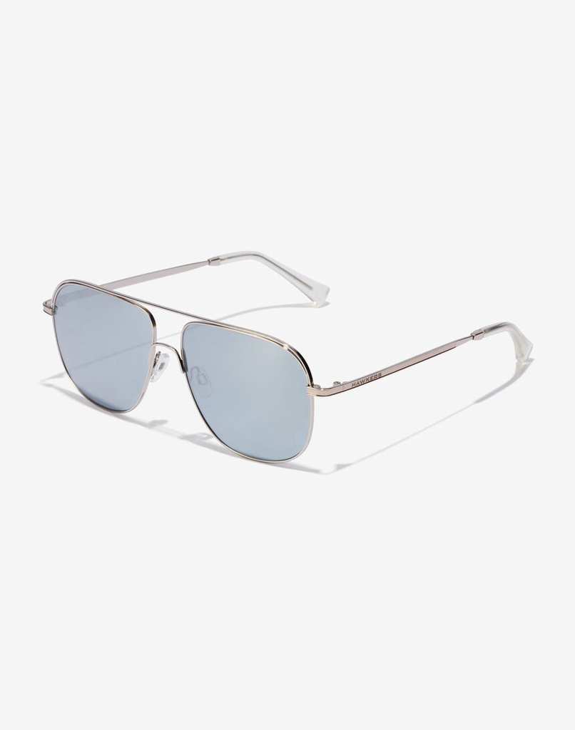 Lentes de Sol Silver Chrome Teardrop Unisex Hawkers