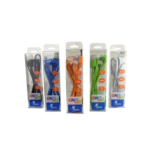 Xtech On-The-Go Cable micro USB para carga y sincronización de datos XTG-211