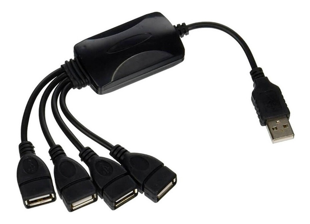 Concentrador USB 2.0 de 4 Puertos USB XTC-320