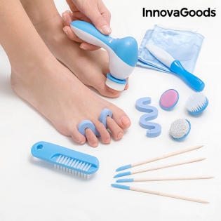 Set de Pedicura Marca InnovaGoods de 14 Piezas