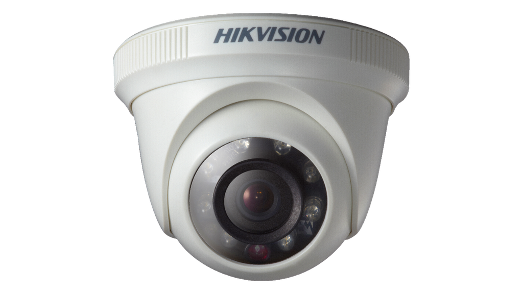 Hikvision - Turbo 720p Turret Camera 2.8mm IR 20m Plastic - IP66
